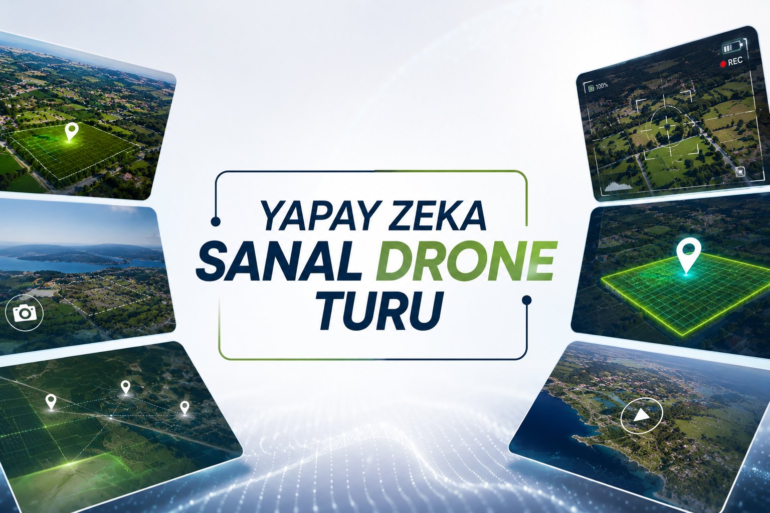 Yapay Zeka Sanal Drone Turu